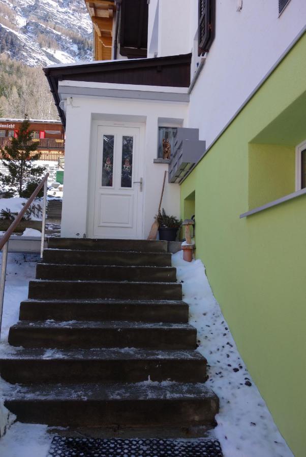 Ferienwohnung Haus Bergkristall Herbriggen Exterior foto