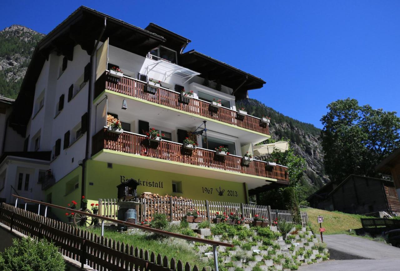Ferienwohnung Haus Bergkristall Herbriggen Exterior foto